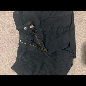Black abercrombie shorts